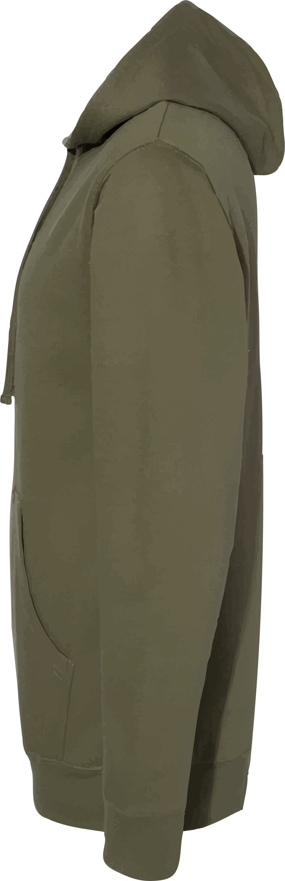 Licensed Cotton Inc. Green Hoodie