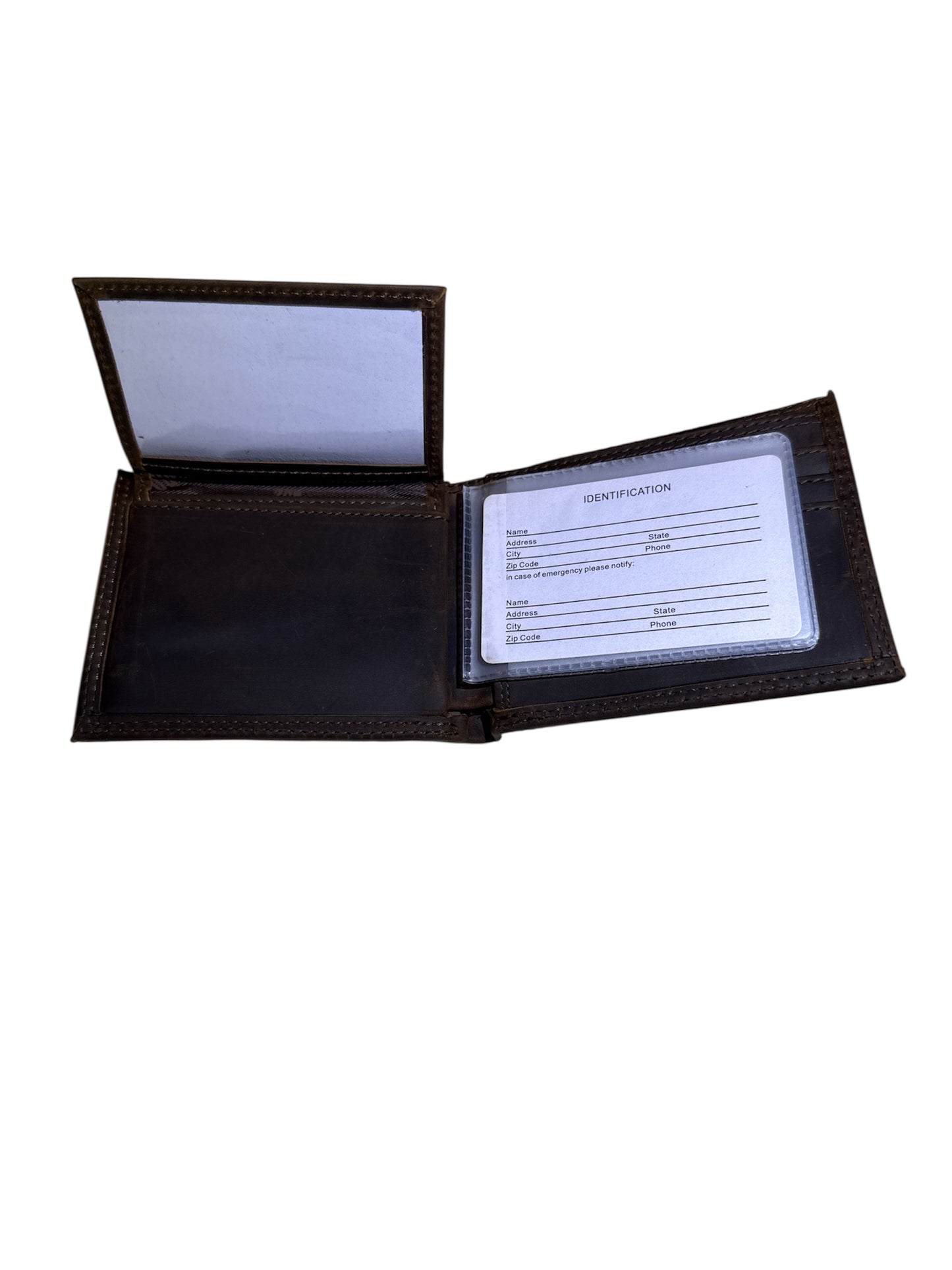 Leather Bi-Fold Wallet