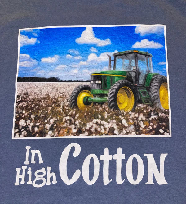 Youth In High Cotton Tractor T-Shirt