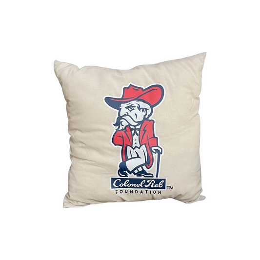 Colonel Reb Square Cotton Cloth Pillow
