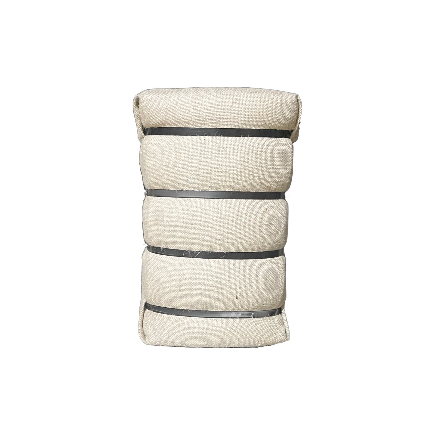 18" Plain Bale of Cotton Footstool