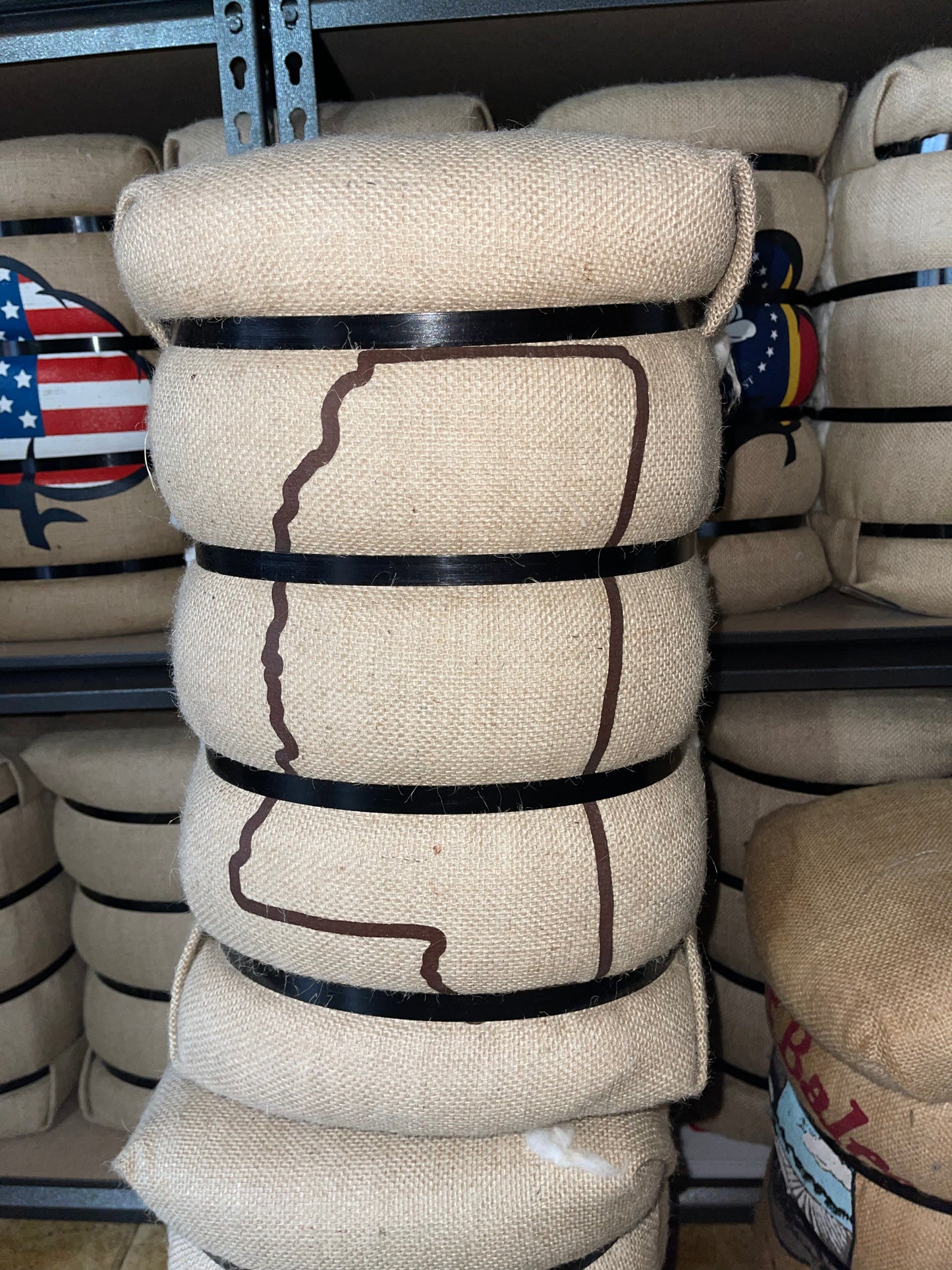 18" MS State Outline