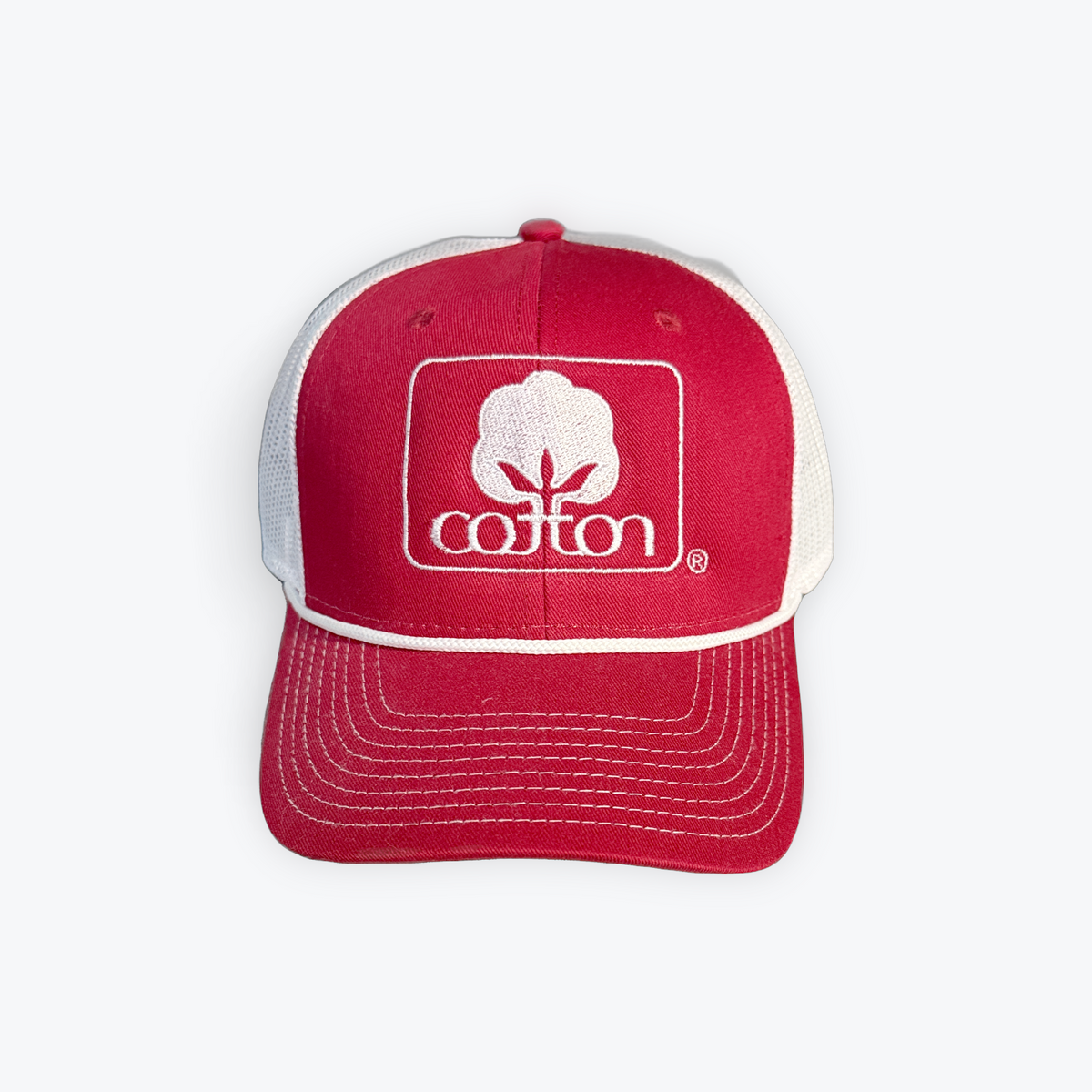 Cotton Inc. Cardinal/White Rope Hat