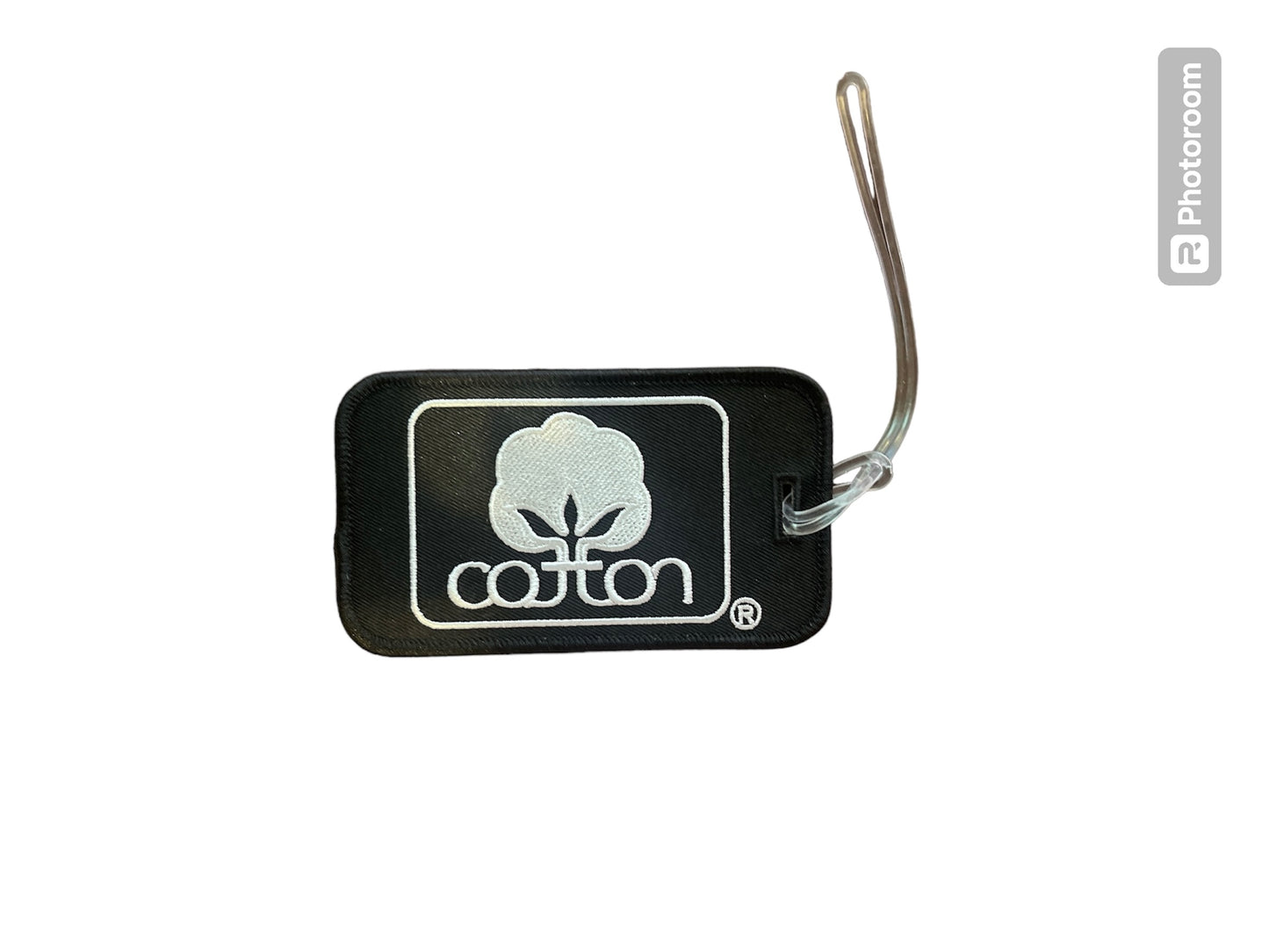 Cotton Inc luggage tag