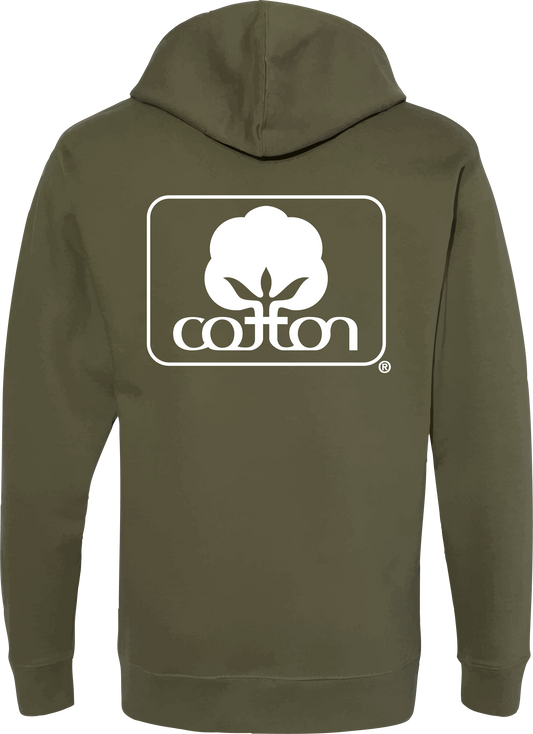 Licensed Cotton Inc. Green Hoodie