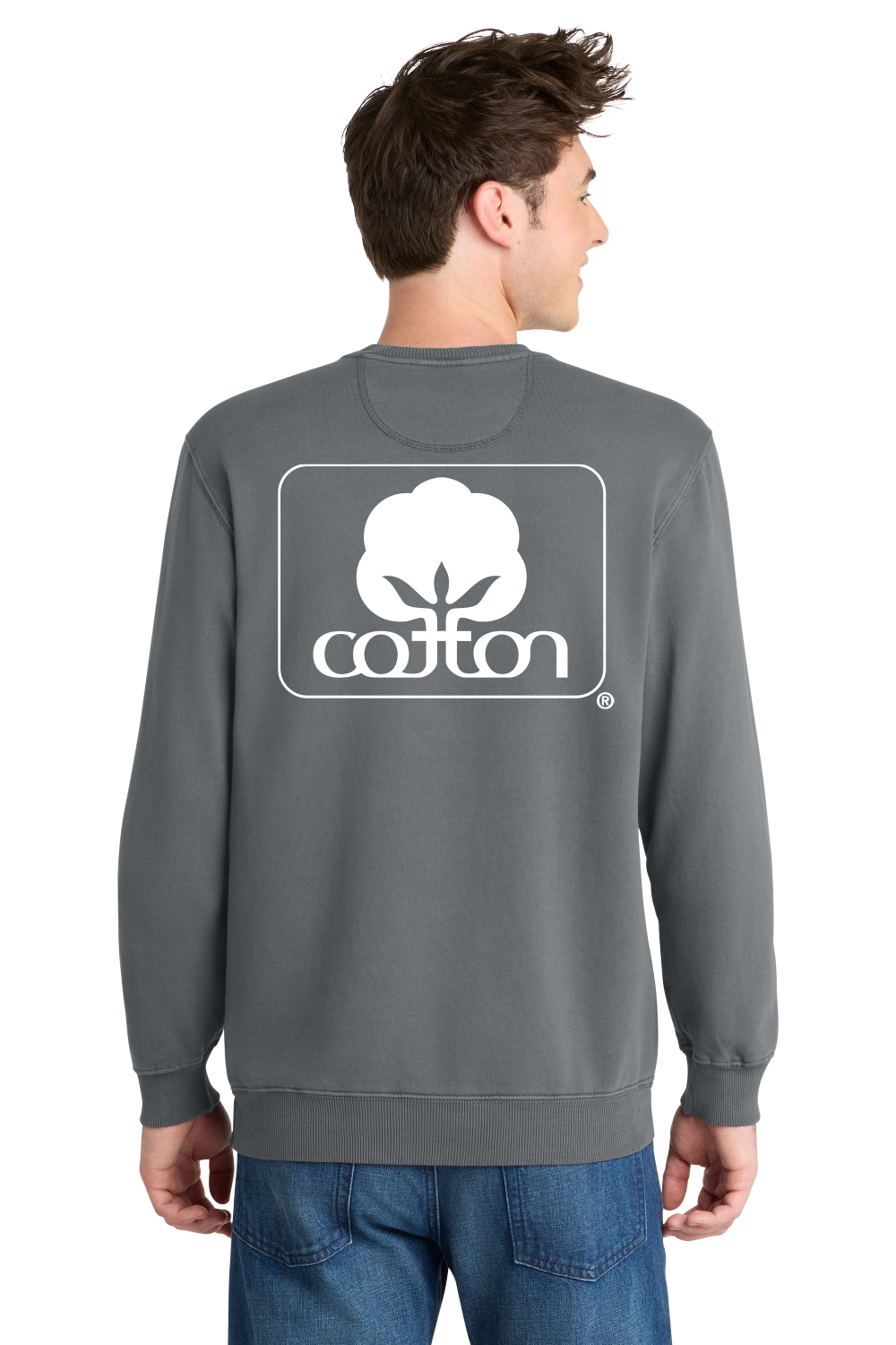 Licensed Cotton Inc. Pewter Sweatshirt