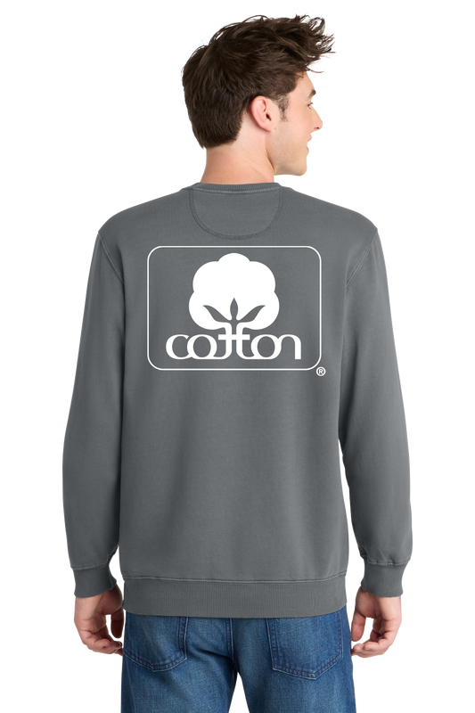 Cotton Inc. Pewter Sweatshirt