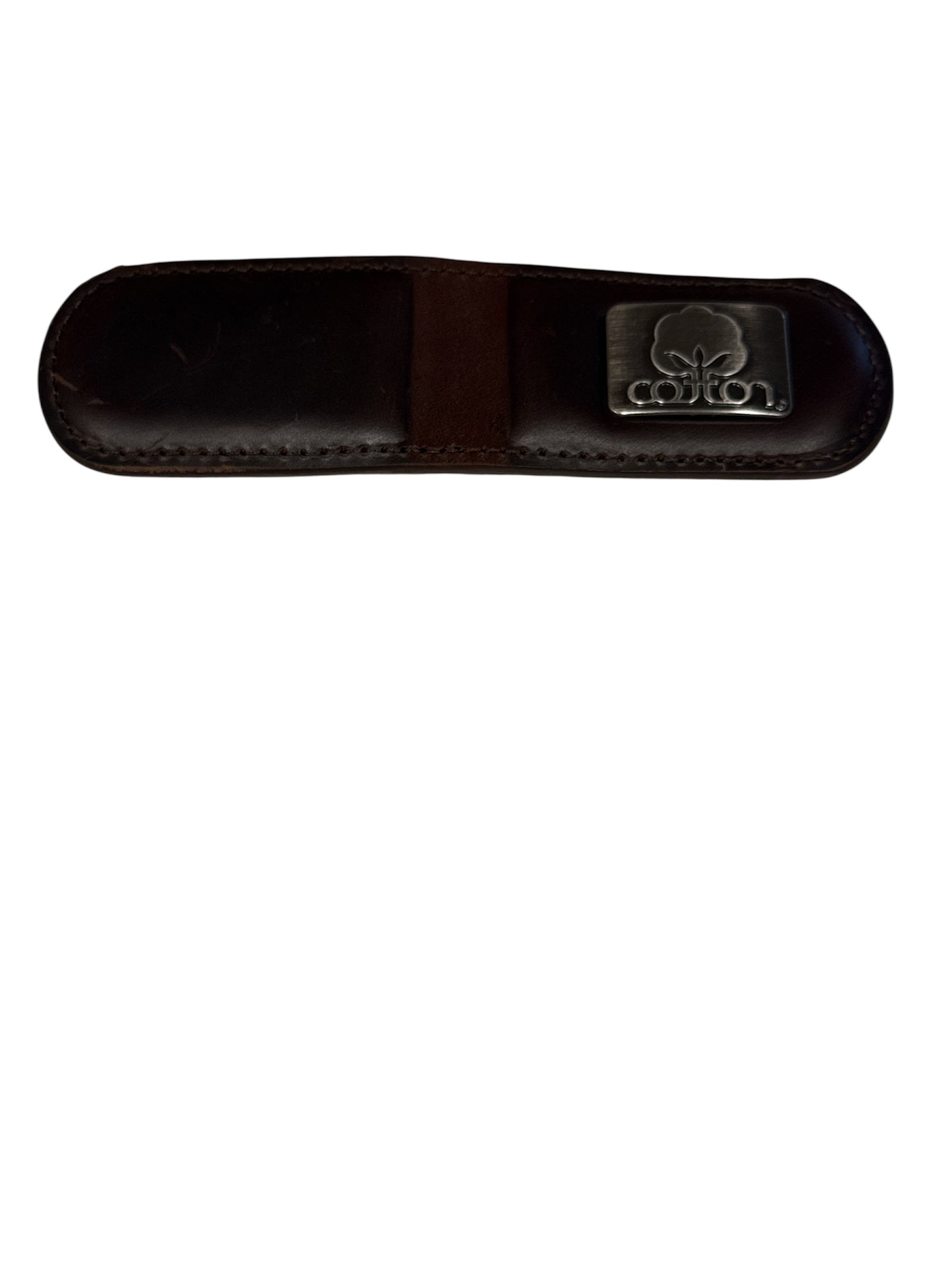 Magnetic Leather Money Clip