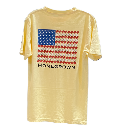 Homegrown Cotton Flag Lemonade T-Shirt