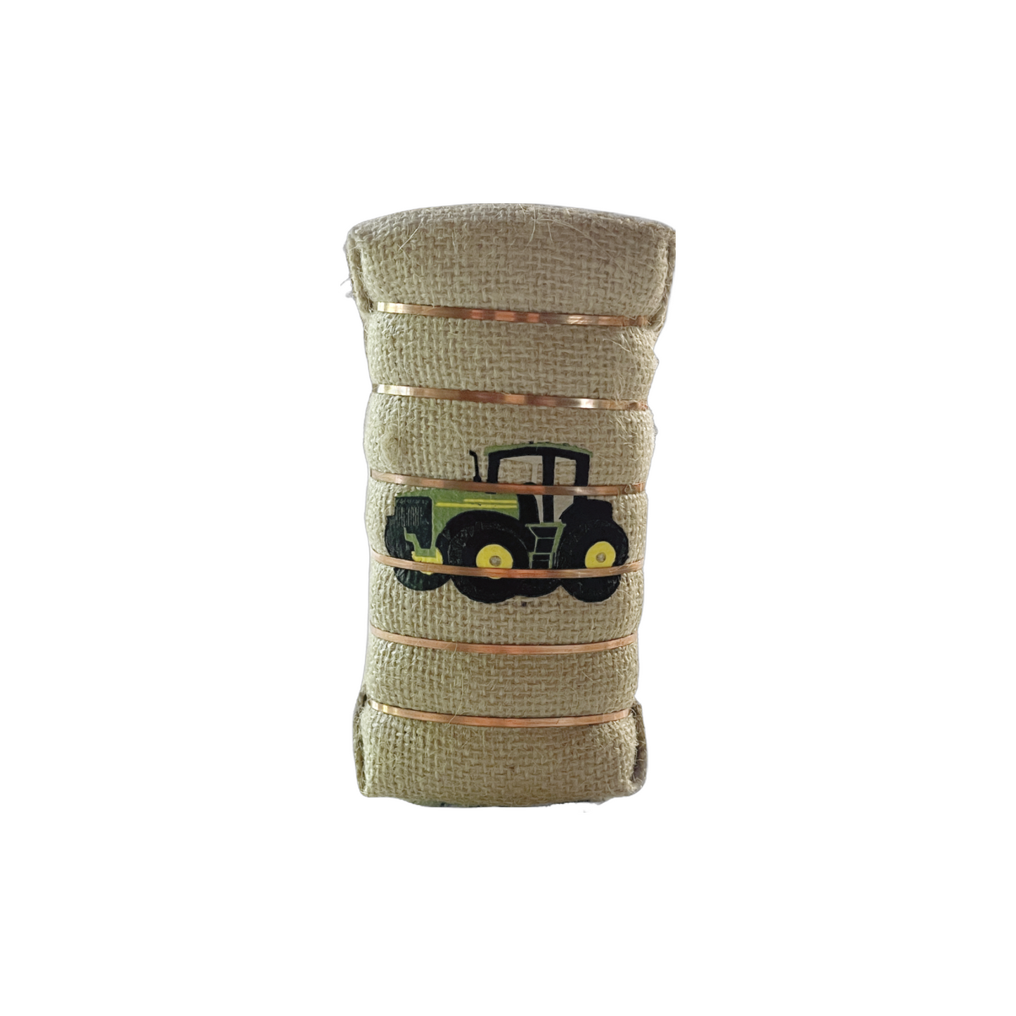 6" Green Tractor Bale