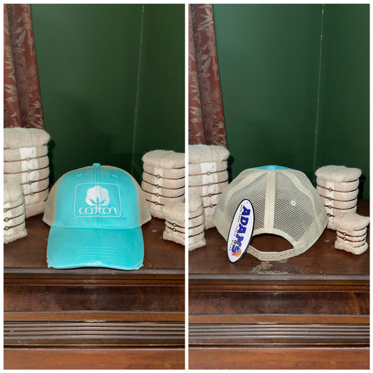 Licensed Cotton Inc. Seafoam/Tan Hat