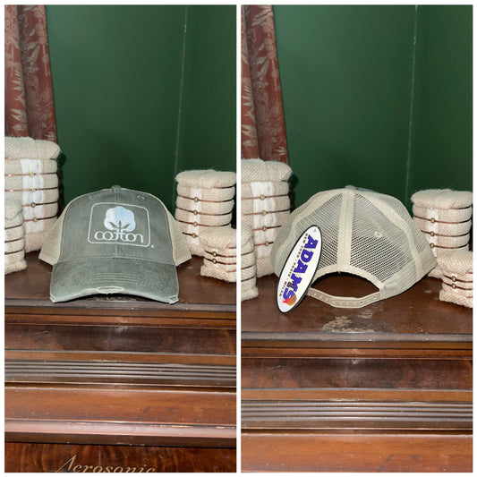 Licensed Cotton Inc. Olive Gray/Tan Hat