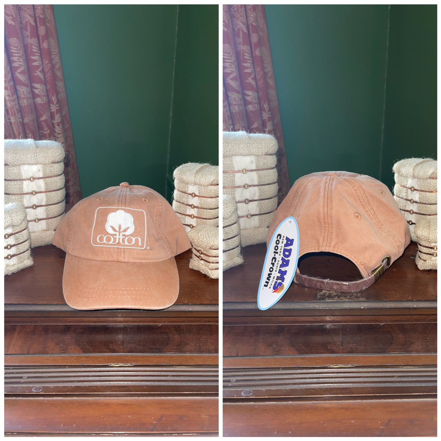 Licensed Cotton Inc. Terracotta Hat