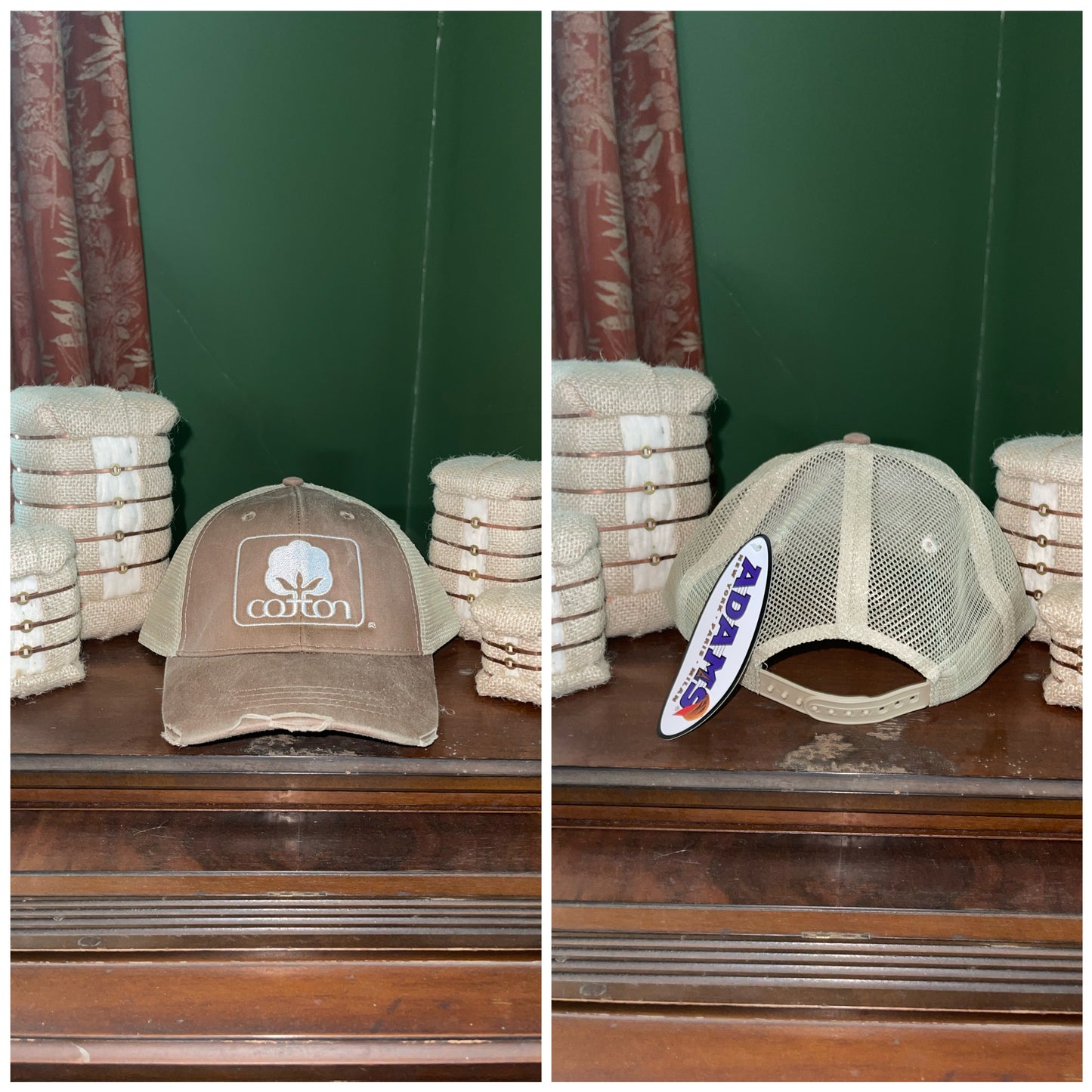 Licensed Cotton Inc. Mississippi Mud/Tan Hat