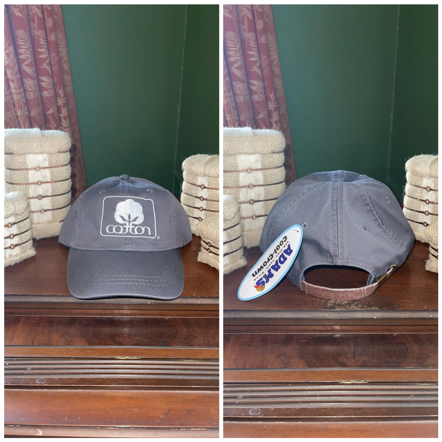 Licensed Cotton Inc. Charcoal Hat