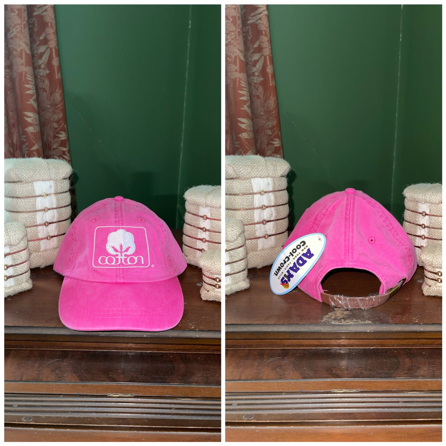 Licensed Cotton Inc. Neon Pink Hat
